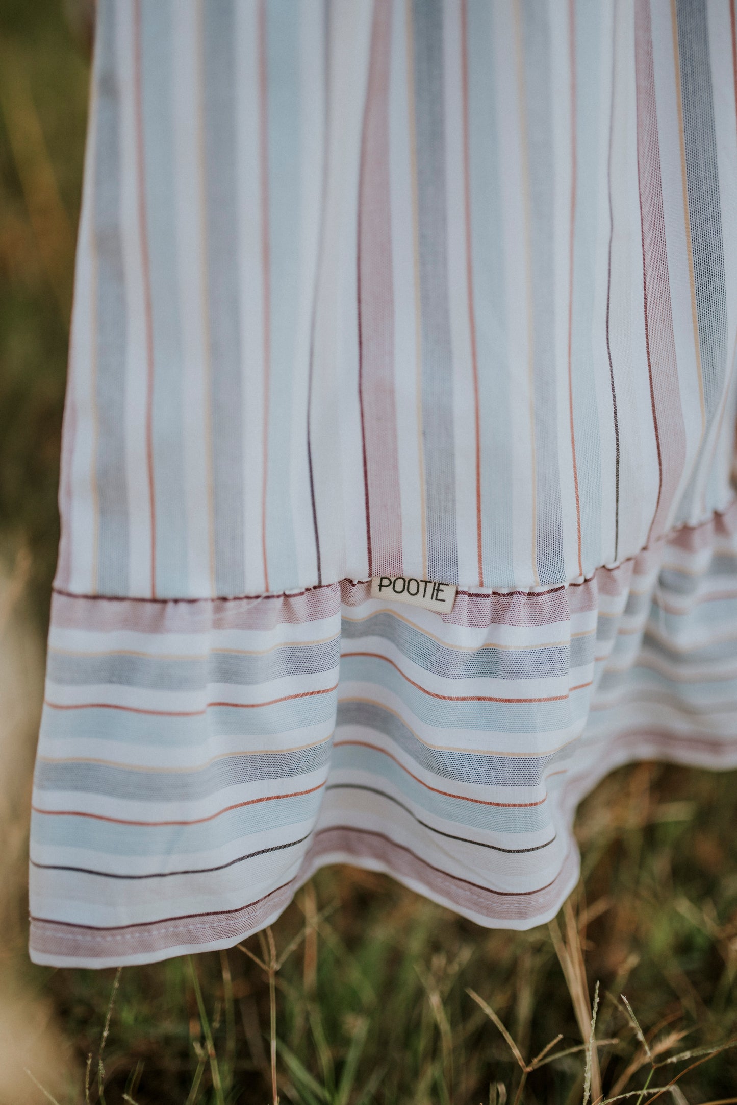 Ruffle hem dress