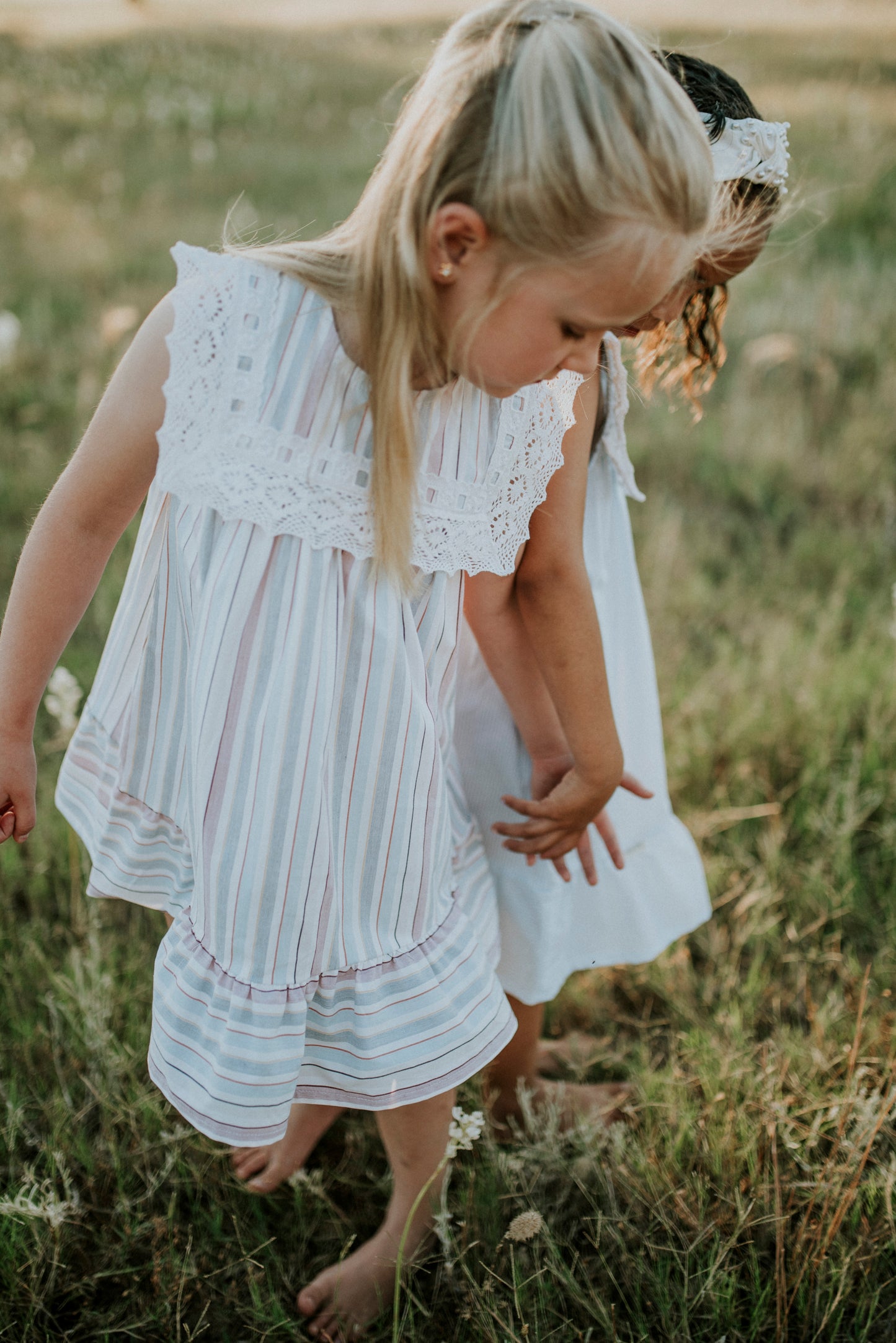 Ruffle hem dress