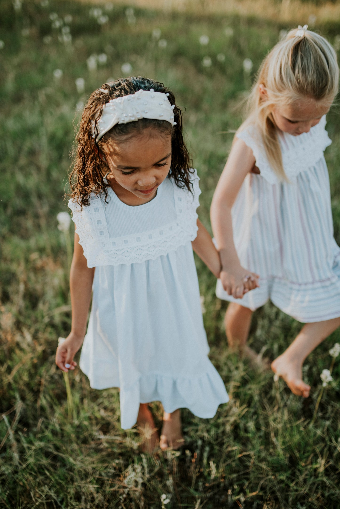Ruffle hem dress
