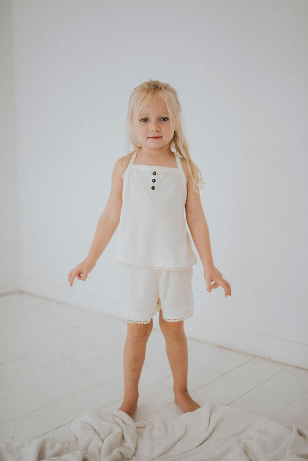 Girls cami top and shorts
