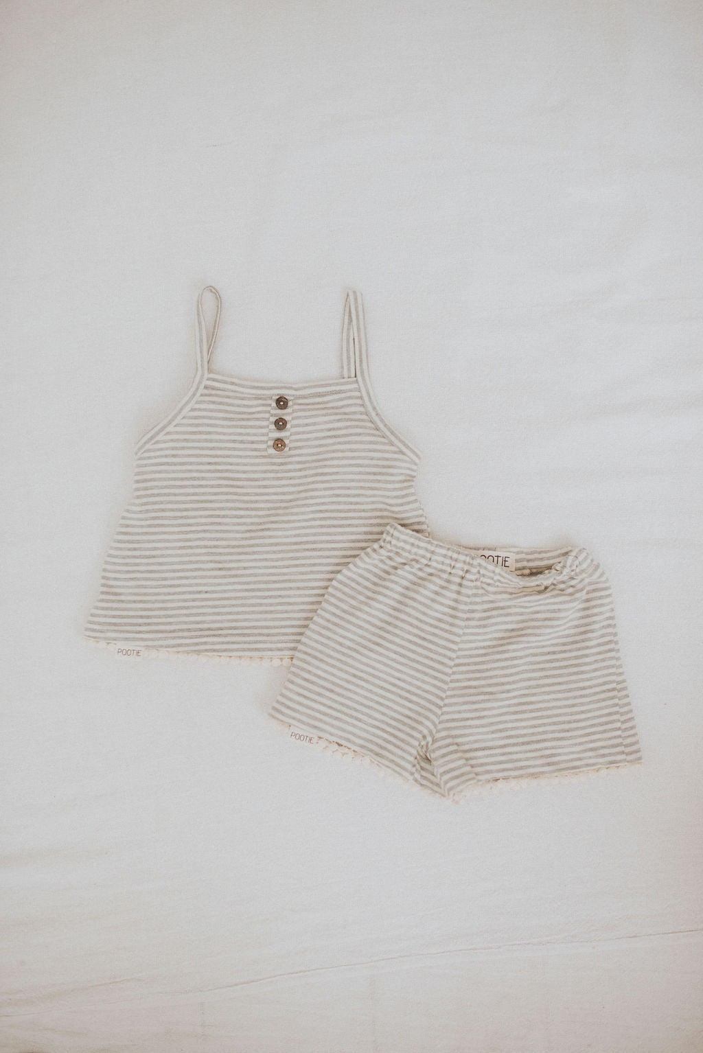 Girls cami top and shorts